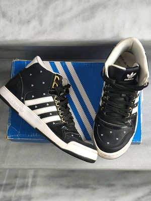 Adidas Originals Midiru Court MID 2.0 W sneakers like new, black and white
