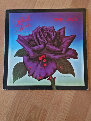 Thin Lizzy Black Rose LP like new, rock