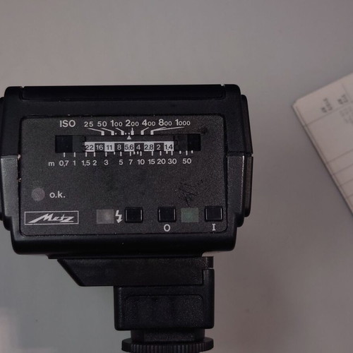 Metz Mecablitz 30 TTL-1 flash with SCA-364 like new for vintage cameras