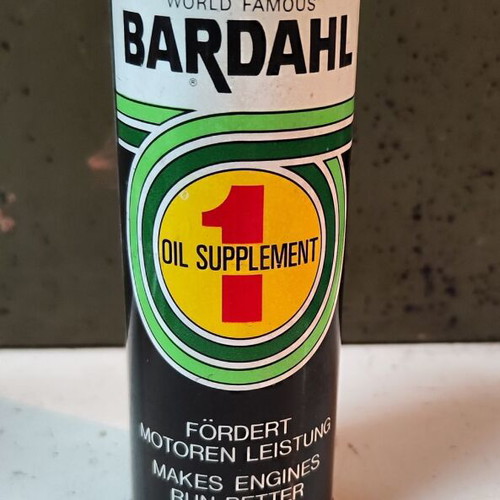 Bardahl B1 Oil Supplement vintage sealed NOS from 1970s