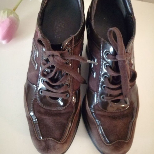 Hogan Interactive women's shoes used, brown size 37.5