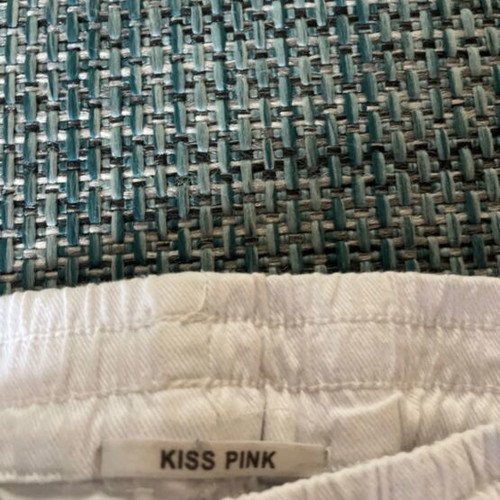 Cargo jeans white pants like new, size S