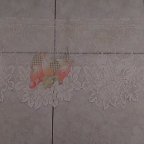 Kitchen curtain used with fruit patterns, size 98×40