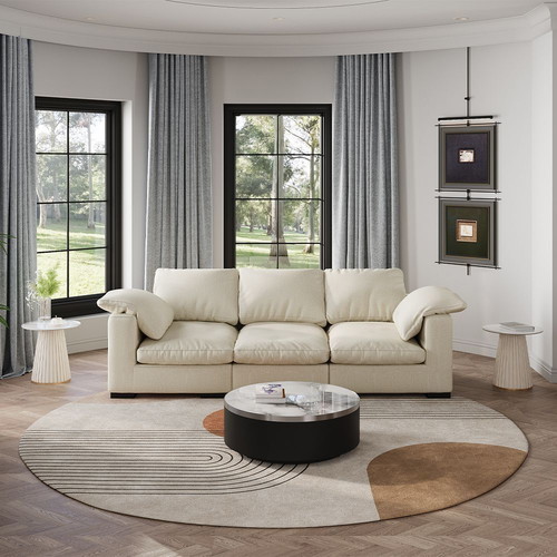 Modern luxury side table with shiny sintered stone, new