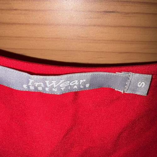 Top size S red by In Wear like new