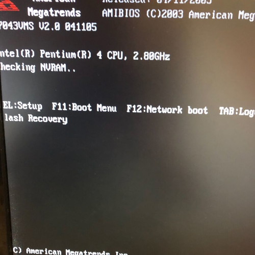 Intel Pentium 4 2.8GHz with MSI PT8 Neo-V motherboard and 1.5 GB RAM used