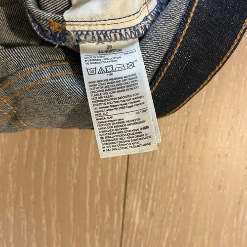 Gap women's jeans best girlfriend model, size XS, like new, blue