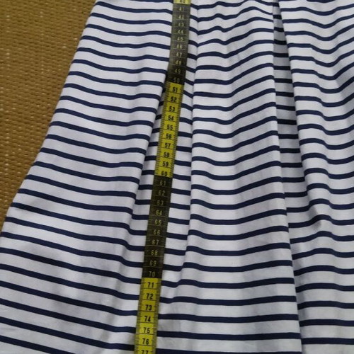Mini dress like new, cotton, blue and white, size M