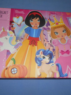 As Magnet Box Принцеси нова магнитна играчка