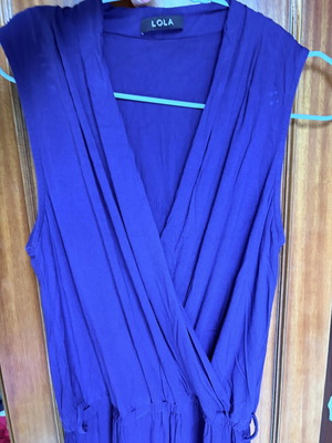 Lola jumpsuit like new, blue, size M