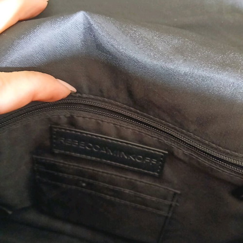 Rebecca Minkoff black leather crossbody bag like new