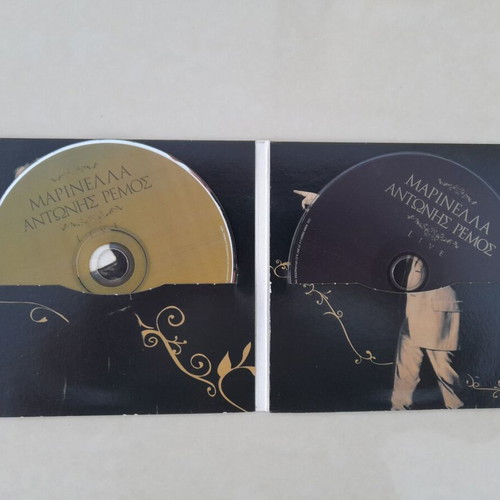 Marinella Antonis Remos Live 2 CD like new, laiko