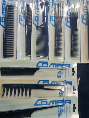 Comb set of 9 pieces new, professional, antibacterial