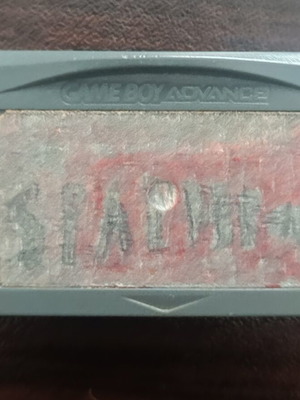 Spider Man Game Boy Advance used