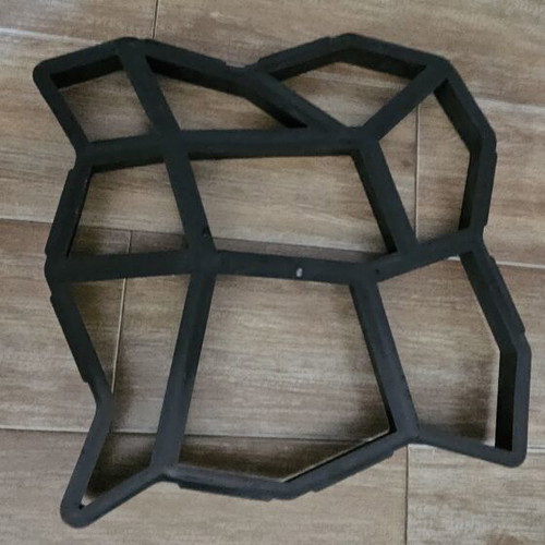 Plastic concrete mold unused