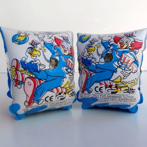 Bozo 1991 wet set kids swimming armbands new