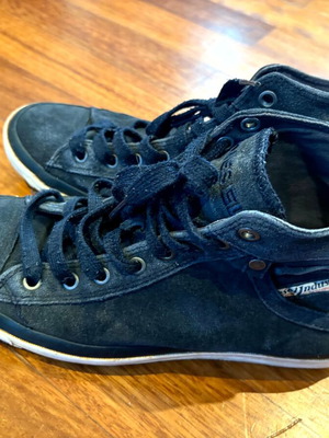 Diesel suede sneakers size 41 used, blue