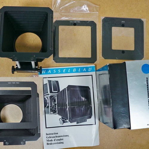 Hasselblad Lens Hood and Panorama Accessories for 500 Series Like New
