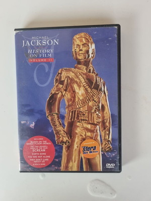 Michael Jackson: HIStory on Film, Volume II θήκη και εξώφυλλο DVD χωρίς δίσκο