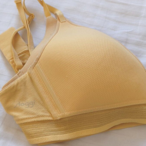 Sloggi medium bra used, yellow, comfortable and elegant