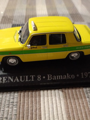 Deagostini Renault 8 Bamako 1970 Taxi μεταχειρισμένο μοντέλο