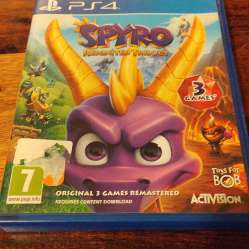 Spyro Trilogy PlayStation 4 like new