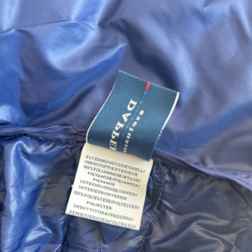 Spring vest jacket blue new, size M