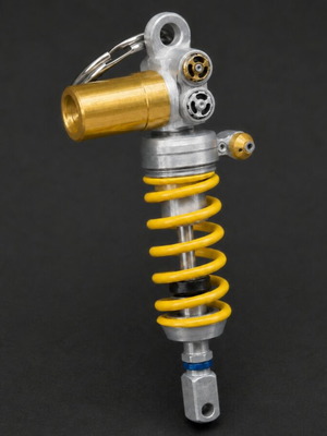 3D Printed Mini Shock Keychain