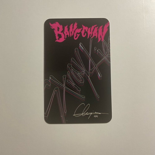 Stray Kids Bang Chan lomocard new kpop