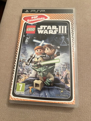 Lego Star Wars III PSP video game like new