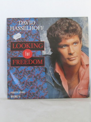 David Hasselhoff Looking for Freedom Maxi-Single 45t used, 1988