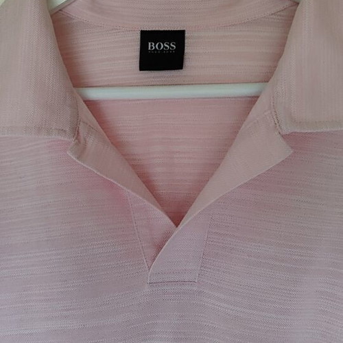 Boss Polo Shirt XL like new, light pink men's short sleeve