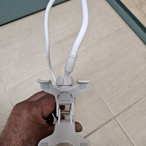 Ugreen phone stand new, white 1m flexible arm with 360° rotation