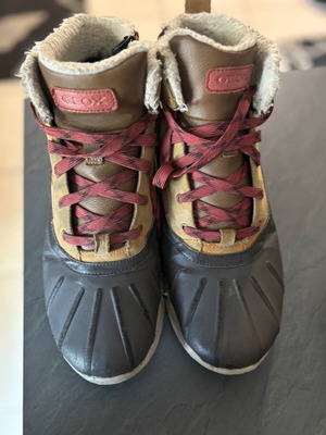 Geox Kids Boots Like New, Winter, Size 41 Brown Beige