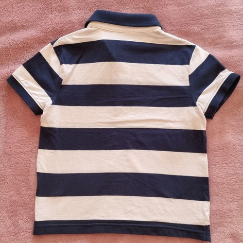 Orchestra Polo Shirt like new, striped blue and white, size 4-5 years