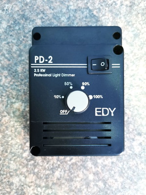 EDY PD2 - Ρυθμιστής Φωτισμού Dimmer Επιτοιχιος 230V