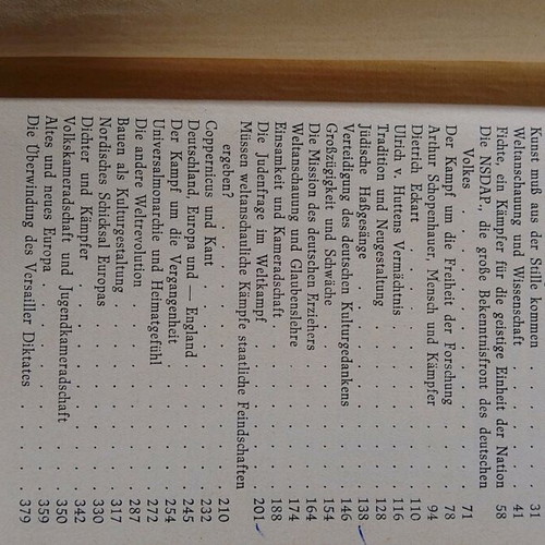 Book Tradition und Gegenwart 1936 used, German