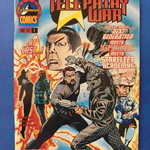 Star Trek Telepathy War 1 comic used, English