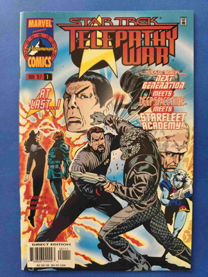 Star Trek Telepathy War 1 comic used, English