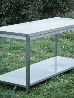 Inox Dobros Stainless Steel Work Table like new, 180x70x85cm