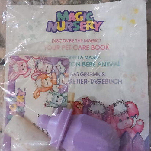 Mattel Magic Nursery Puppy vintage 1990, like new, sealed accessories
