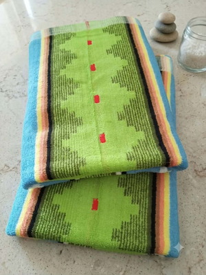Set of 2 body towels - sea