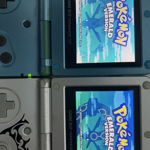 Nintendo Game Boy Advance SP used, screen issue, battery needs replacement