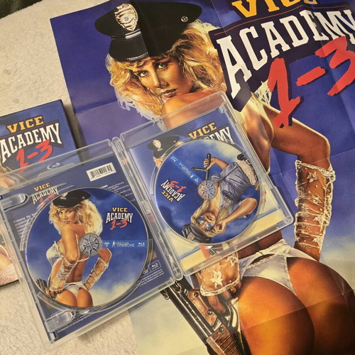 Vice Academy 1-3 Blu-Ray like new, limited edition with English subtitles