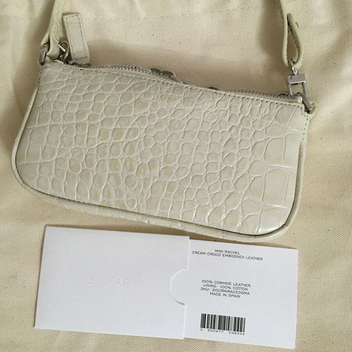 By Far Rachel leather shoulder bag new, colorful, 18x9 cm
