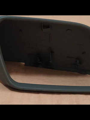 VW Polo right side mirror shell, primed, ready for painting
