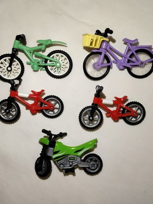 Playmobil set of 5 bicycles, pack #4