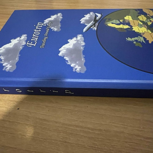 Trip To Europe hardcover new English travel book