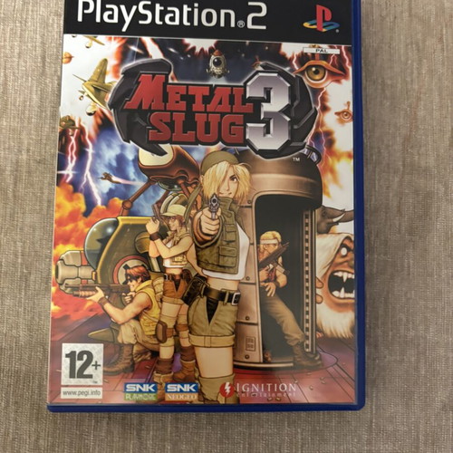 Metal Slug 3 PlayStation 2 used, complete