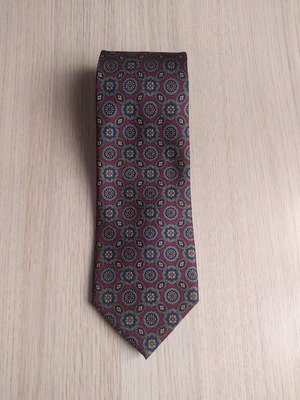 Мъжка копринена вратовръзка Scapa of Scotland като нова многоцветна